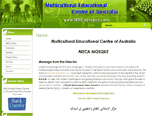 Tablet Screenshot of mecaproject.com